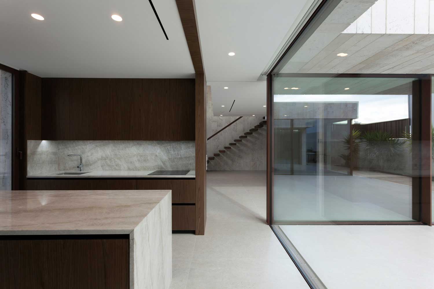 Diseño arquitectónico de vivienda unifamiliar moderna